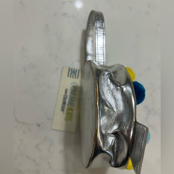 OshKosh B'gosh Ferris Wheel Pom-Pom Bag - Pink and Multicolor MINI BAG - Picture 4 of 7